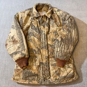 Walls Blizzard Proof Mens Camo Insulated Work Jacket Realtree‎ XLarge